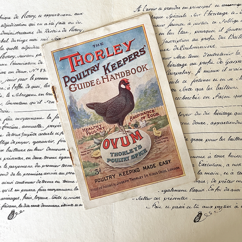 Vintage 'Poultry Keepers Guide & Handbook'.