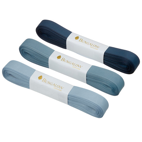 Grosgrain Ribbon 'Atlantic' by Bungalow of Denmark