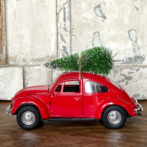 Red Toy Car Christmas Tree Decoration