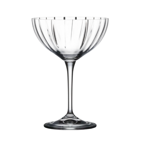 Sensa 'Clear' Champagne Saucer Glasses - Set of Six by Costa Nova