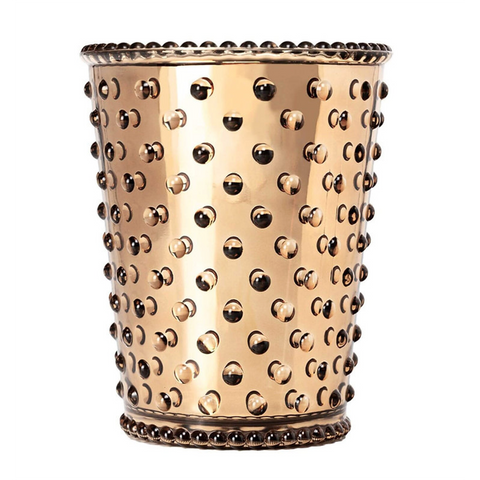 Simpatico 'Holiday Spice - Chrome' Hobnail Candle by Lovely & Luminous