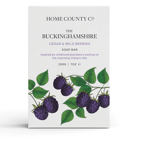 Soap Bar 'The Buckinghamshire - Cedar and Wild Berries' by Home County Co