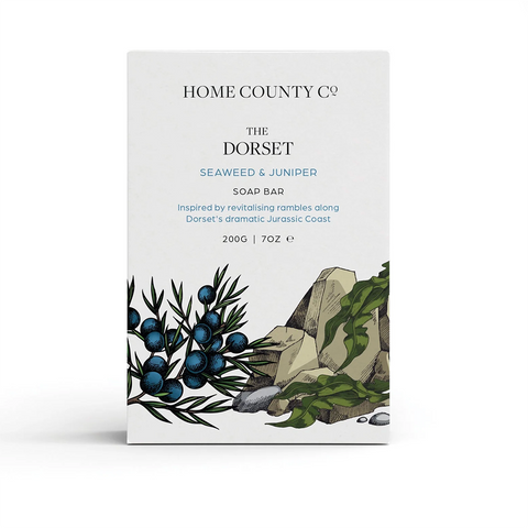 Soap Bar 'The Dorset - Seaweed and Juniper' by Home County Co