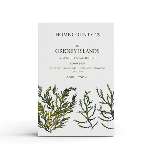 Soap Bar 'The Orkney Islands - Seaweed and Samphire' by Home County Co