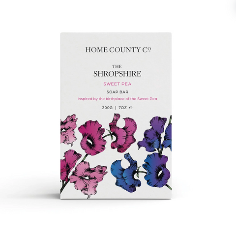 Soap Bar 'The Shropshire - Sweet Pea' by Home County Co