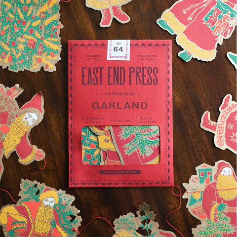 Saint Nicholas Sewn Garland by East End Press