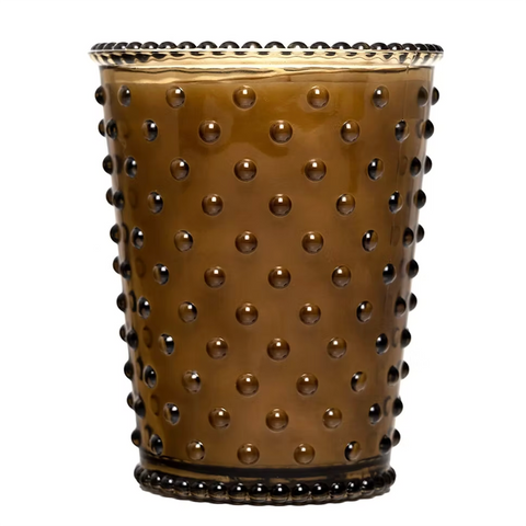Simpatico 'Nutmeg' Hobnail Candle by Lovely & Luminous