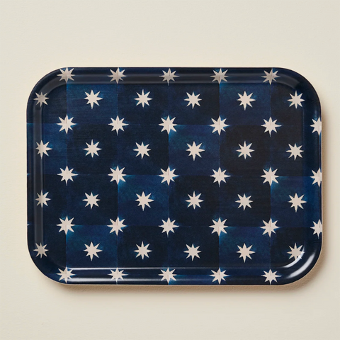 Tray 'Navy Star' Small by Wanderlust