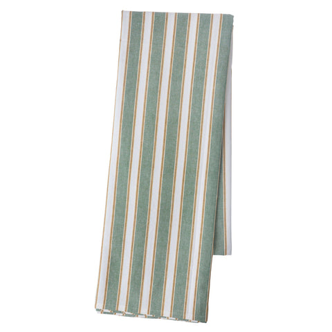 Tablecloth 'Palermo Basil' Large Hand Woven Cotton by Bungalow of Denmark