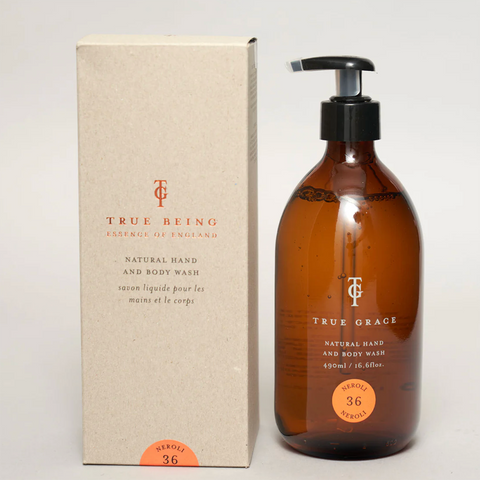Natural Hand and Body Wash 'Neroli No 36' by True Grace