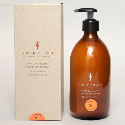 Natural Hand and Body Lotion 'Neroli No 36' by True Grace