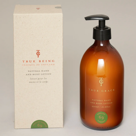 Natural Hand and Body Lotion 'English Garden No 69' by True Grace