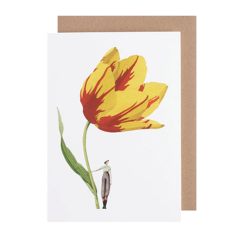Greeting Card 'Tulip' by Laura Stoddart