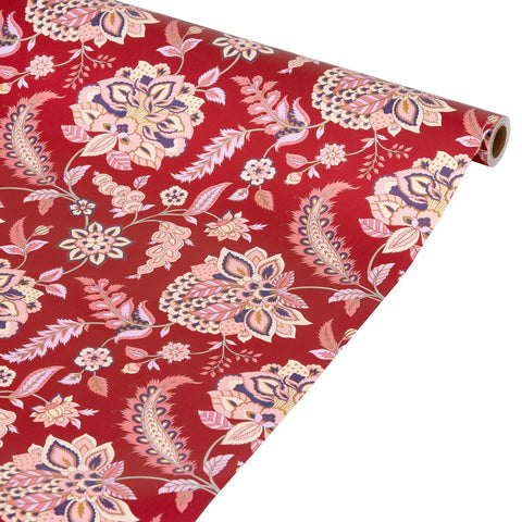 Wrapping Paper 'Yamini Wine' 10m by Bungalow of Denmark
