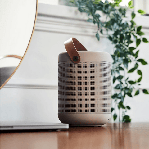 'aMAJOR 2 Bluetooth Speaker - Ivory Sand' by Kreafunk of Denmark - Curated Living