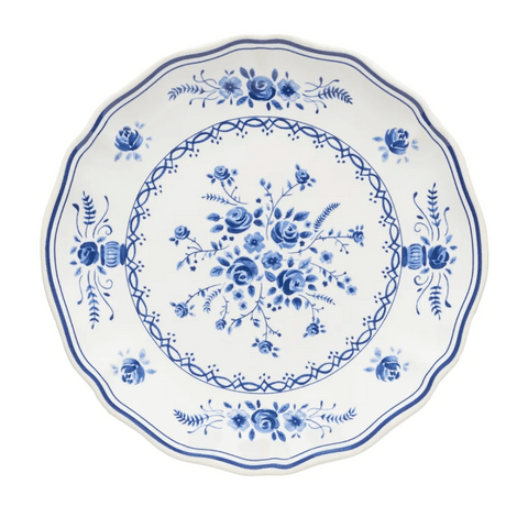 Appetiser Plate 'Vila' Blue and White by Costa Nova - Curated Living