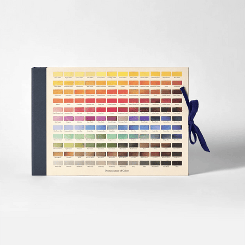 Artist Sketchbook 'Ridgway's Nomenclature of Colours' by Roomytown UK - Curated Living