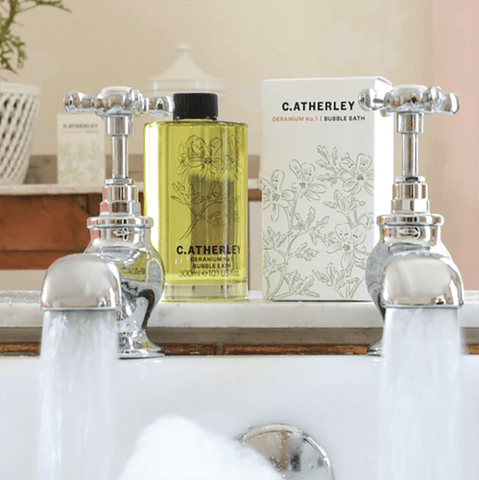 Bubble Bath 'Collection Geranium No 1' by C.Atherley - Curated Living