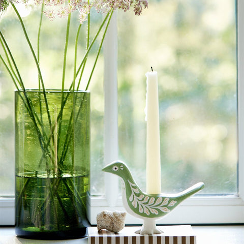 Candle 'Mother Bird' Holder by Bungalow of Denmark - Curated Living