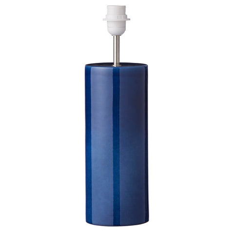 Ceramic Lamp 'Miguel Indigo' 32cm by Bungalow of Denmark - Curated Living