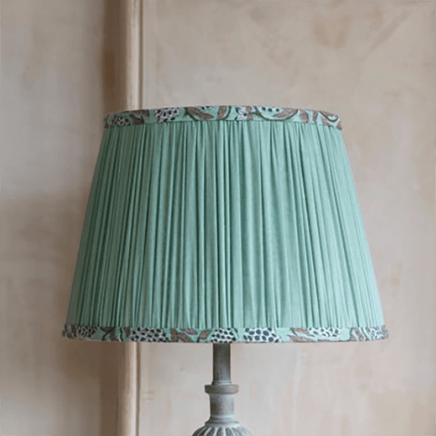 Cotton Lampshade Peppermint by Grand Illusions 35 cm - Curated Living