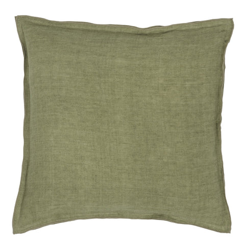 Cushion 'Linen Olive' by Bungalow of Denmark - Curated Living