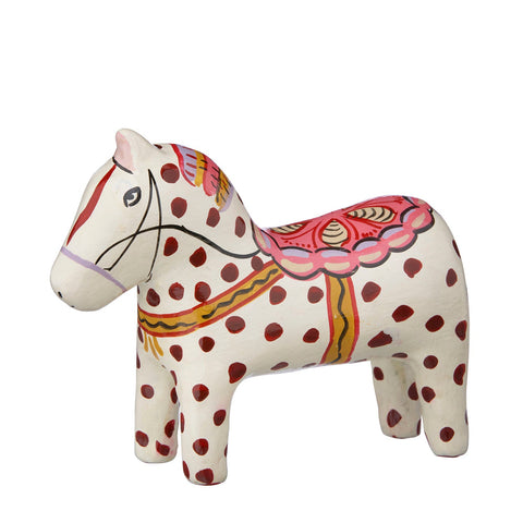 Decoration 'Mythical Horse Cerise 10cm' by Bungalow of Denmark - Curated Living