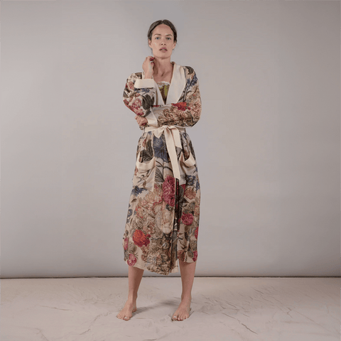 Dressing 'Primula Stone' Gown by One Hundred Stars - Curated Living