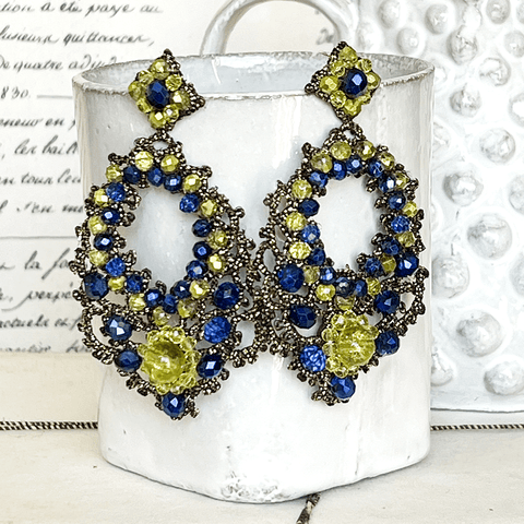 Earrings 'Jewel' by Fiori d'Arancio of Italy - Curated Living