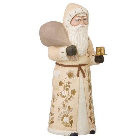 Figurine Candle Holder 'Marigold Vanilla 22cm' Santa by Bungalow of Denmark - Curated Living