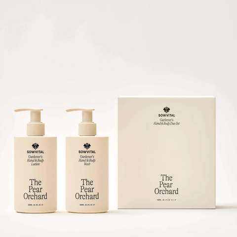 Gardener's 'The Pear Orchard' Hand and Body Duo Set by Sowvital - Curated Living