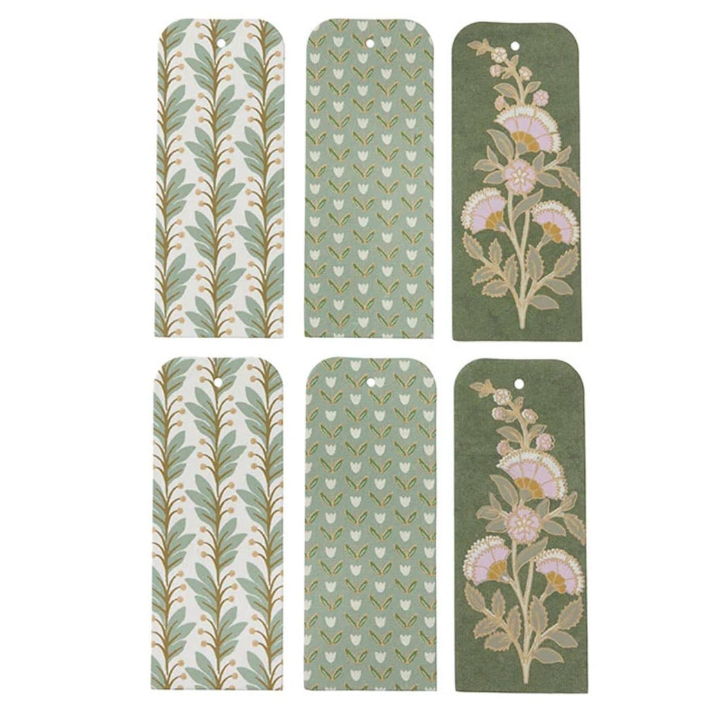 Gift Tags 'Calla Fern' Set of Six by Bungalow of Denmark - Curated Living