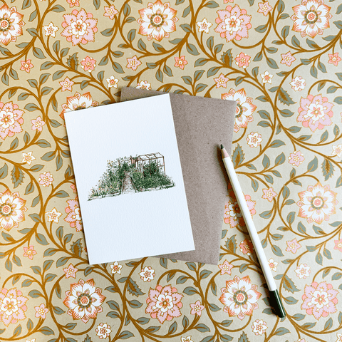 Greeting Card 'Allotment' by Imogen Partridge - Curated Living