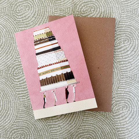 Greeting Card 'Birthday Cake' by Laura Stoddart - Curated Living