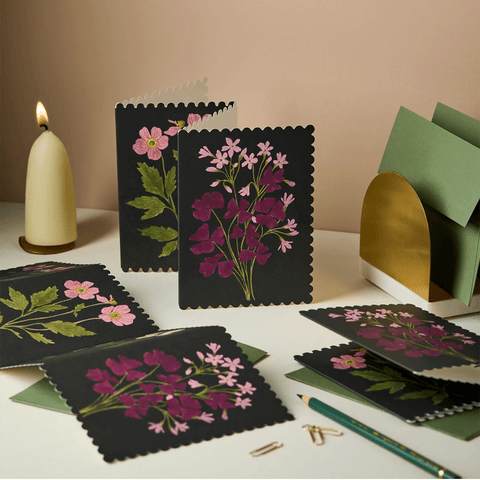 Greeting Card 'Botanical Concertina' by Wanderlust - Curated Living