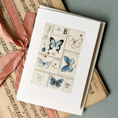 Greeting Card 'Butterfly Collection' by Artist Elena Deshmukh - Curated Living