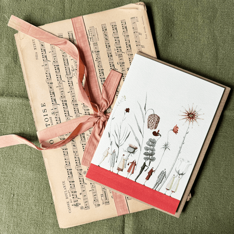 Greeting Card 'Chelsea Row' by Laura Stoddart - Curated Living
