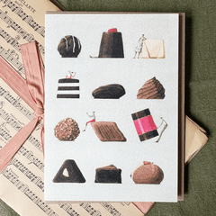 Greeting Card 'Chocolates' by Laura Stoddart - Curated Living