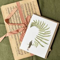 Greeting Card 'Fabulous Ferns - Fern 5' by Laura Stoddart - Curated Living