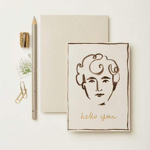 Greeting Card 'Hello You' by Wanderlust - Curated Living