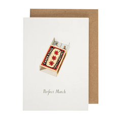 Greeting Card 'Perfect Match' Small by Laura Stoddart - Curated Living