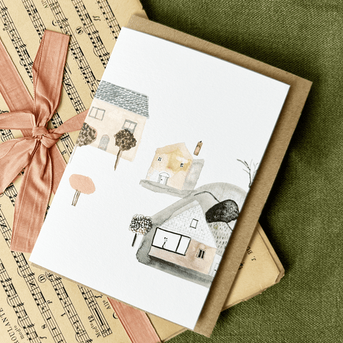 Greeting Card Trifold 'Athelstaneford' by Dear Prudence Studio - Curated Living