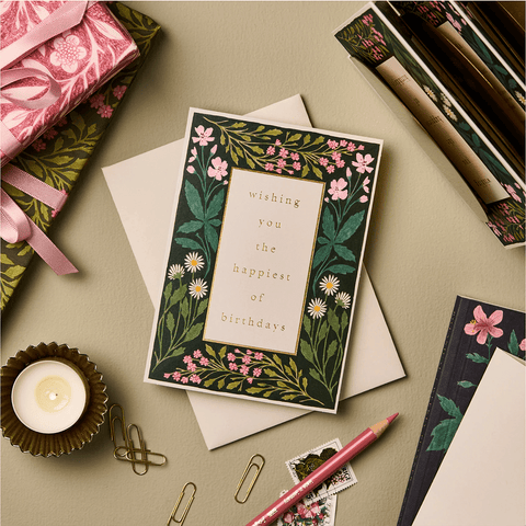 Greeting Card 'Wishing you the happiest of Birthdays' by Wanderlust - Curated Living