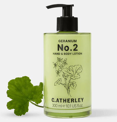 Hand and Body Lotion 'Collection Geranium No 2' by C.Atherley - Curated Living