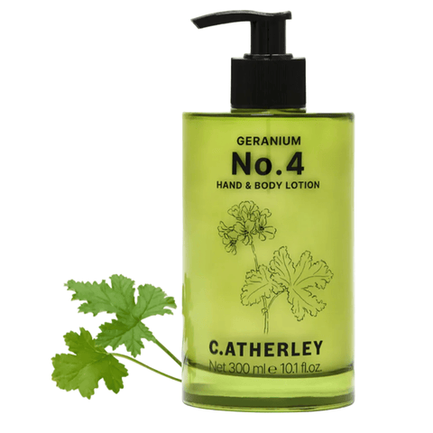Hand and Body Lotion 'Collection Geranium No 4' by C.Atherley - Curated Living