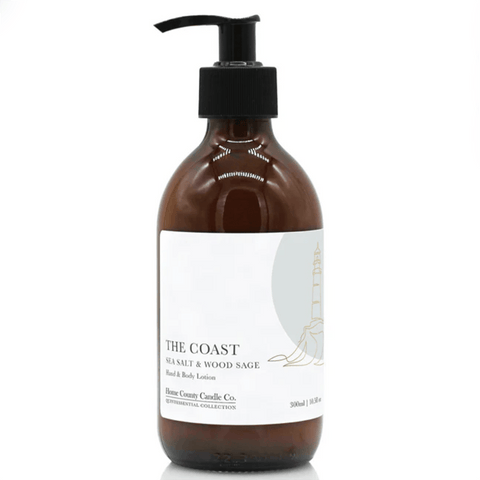 Hand and Body Lotion 'The Coast - Sea Salt and Wood Sage' by Home County Co - Curated Living