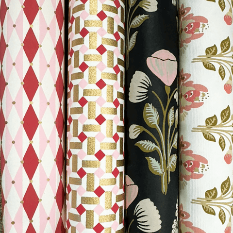 Handmade Paper 'Pink Selection 2' by Bungalow of Denmark - Curated Living