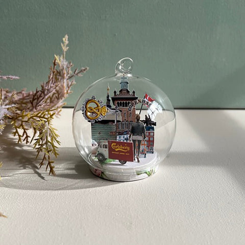 Hanging Glass Dome 'Copenhagen' by Atelier Charlotte Bourrus - Curated Living
