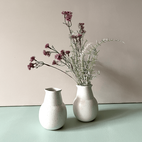 HDPion 'Grey White Small Jug' by House Doctor - Curated Living