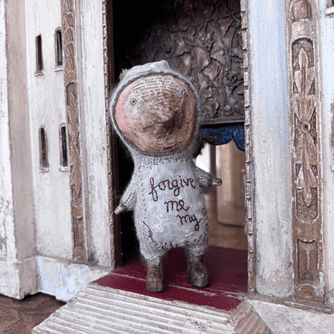 Julie Arkell Creature, 'forgive me my' - Curated Living
